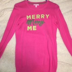 Lilly Pulitzer Christmas sweater size small