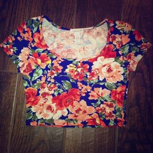 Floral Crop Top
