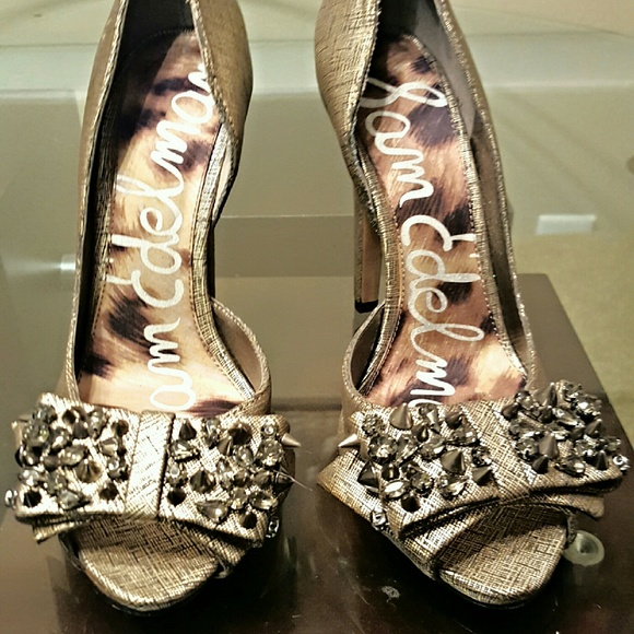 Sam Edelman Lorna in Pewter Metallic