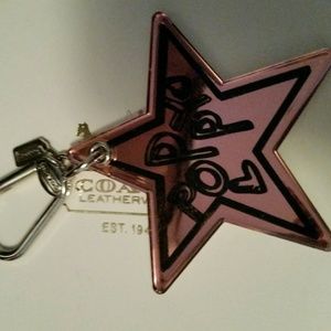 Pink star hangtag