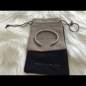 David Yurman kid's cable pearl bracelet
