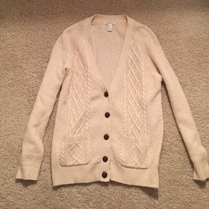 Forever 21 wool blend fisherman sweater size large
