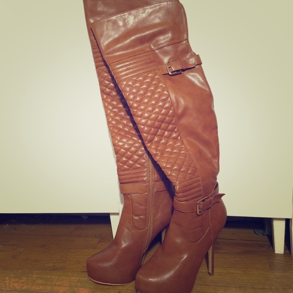 Knee high boots