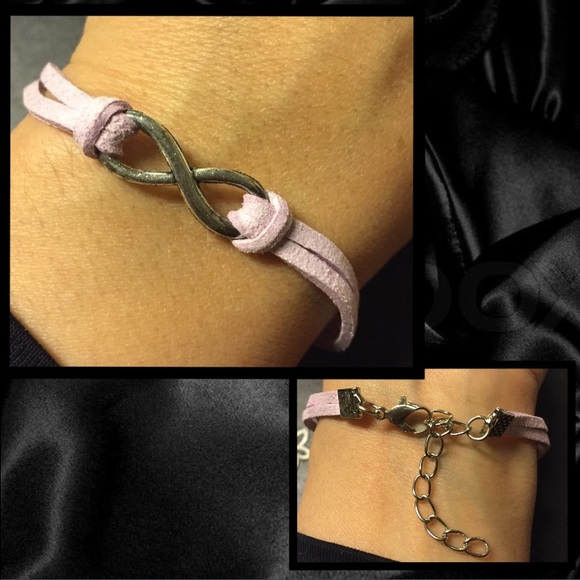 Lilac infinity bracelet 🌟LAST ONE🌟 - Picture 2 of 2
