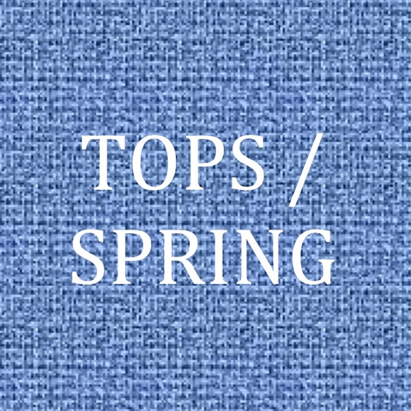 🌹 TOPS / SPRING 🌻