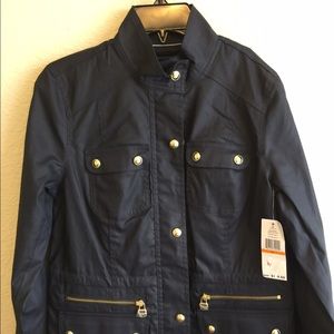 TOMMY HILFIGER - POACHER JACKET - Navy/SP - NWT
