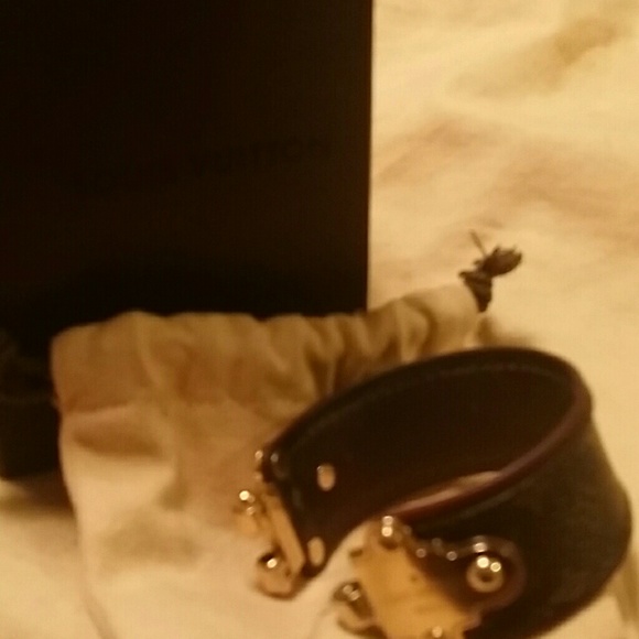 Authentic louie Vutton cuff bracelet