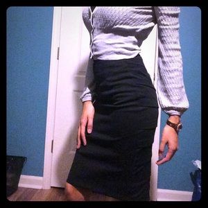 Unique pencil skirt