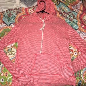 Striped hoodie