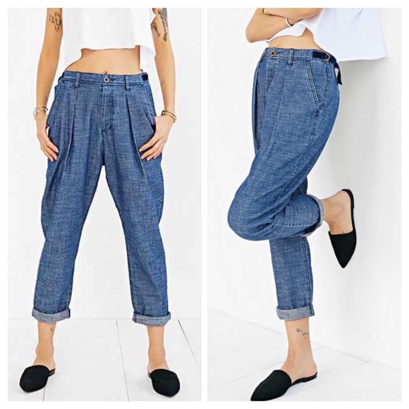 mid rise trouser jeans