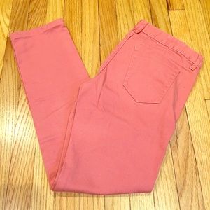 Uniqlo pink denim pants