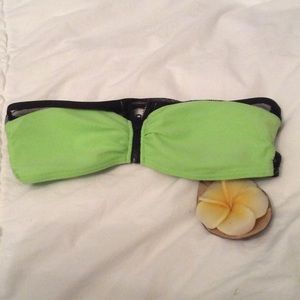 Green, bandau bikini top