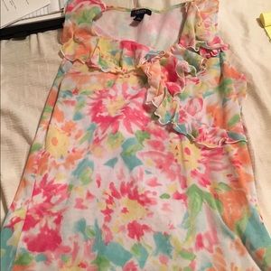 Chaps Rainbow Tank Top