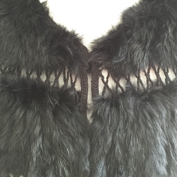 Soft Rabbit Fur Vest - Picture 3 of 3