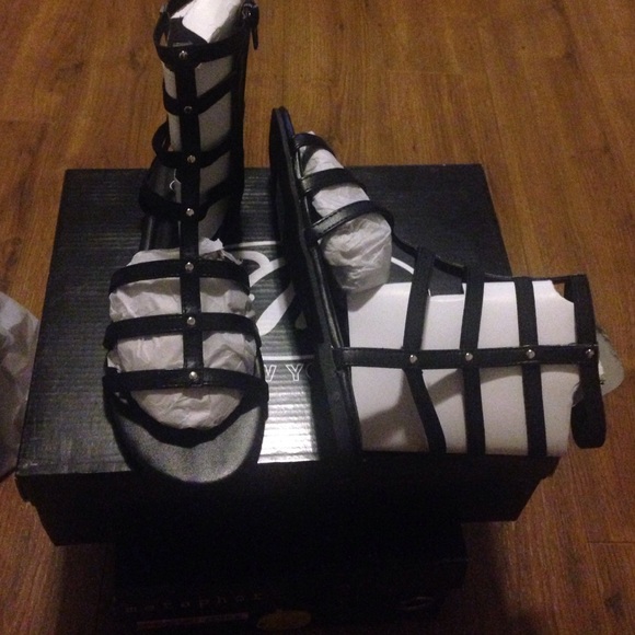 New in box gladiator sandals . No trades.