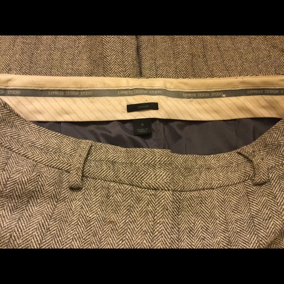 Express "Editor" wool pants **SOLD** - Picture 4 of 4