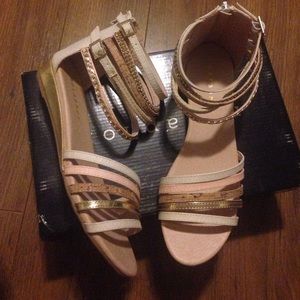 New in box sandals