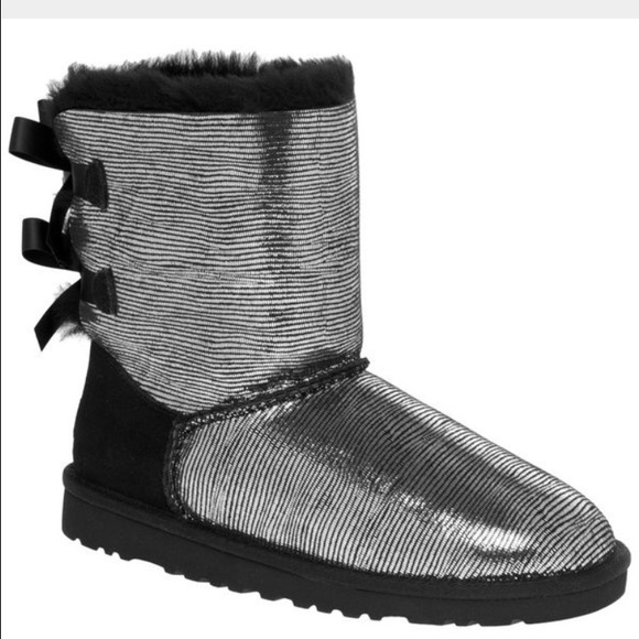 UGG black Bailey Bow