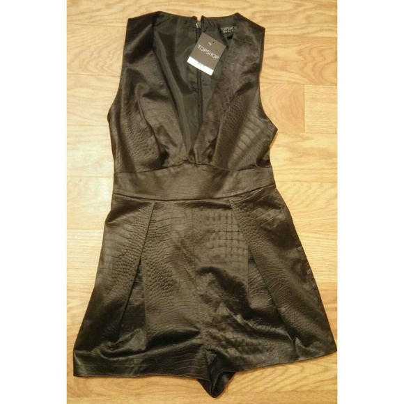 NWT Topshop romper black