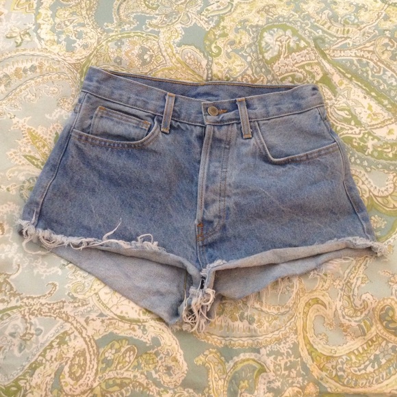 Brandy Melville shorts! High waisted light blue