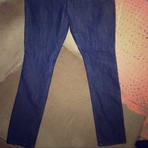 MK dark blue skinny jeans