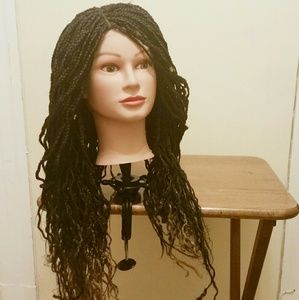 Hand Braided Lace Part Wig