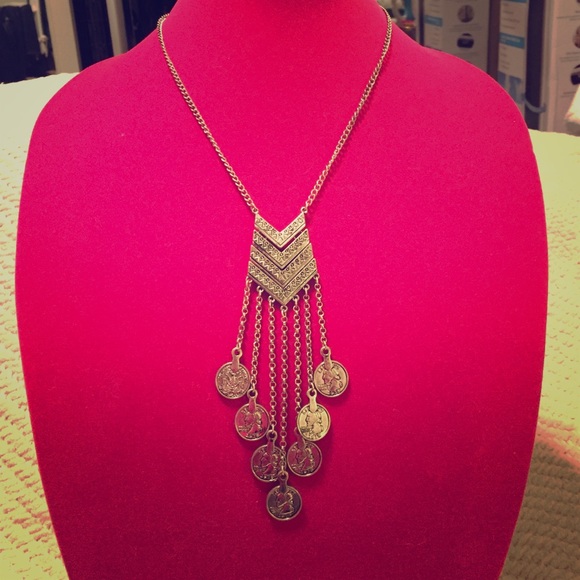 Urban Outfitters Jewelry - Silver coin necklace