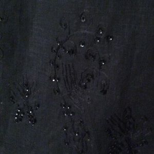 💚100% Linen and Lined and Embellished Pencil