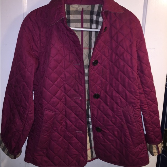 Burberry quilted jacket (practically new!)