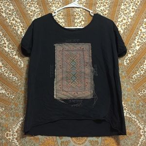 Pacsun scoop neck tee