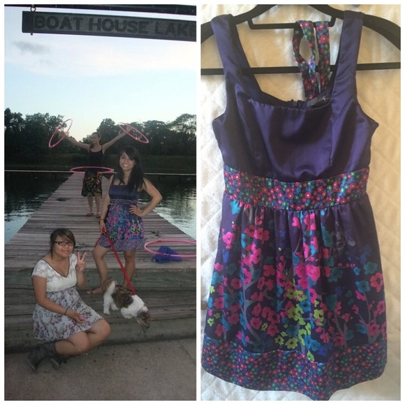 Purple dress