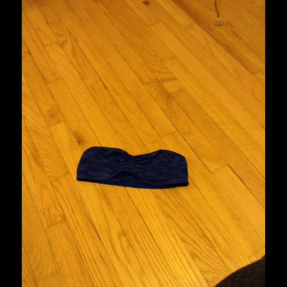 KP Vctoria's Secret PINK Bandeau Top Blue - Picture 4 of 4