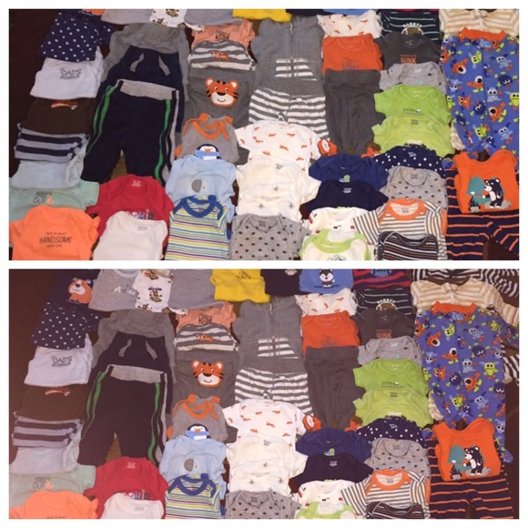 Other - 50 piece new born baby boy lot . 💙