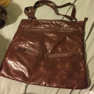 Faux leather bag
