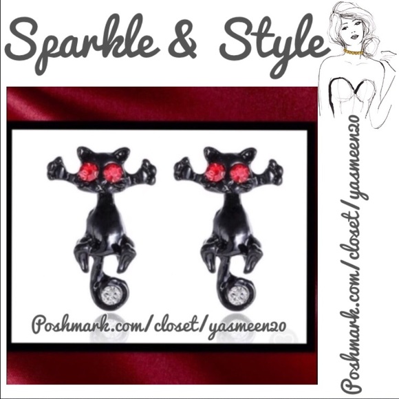 Cute cat earrings