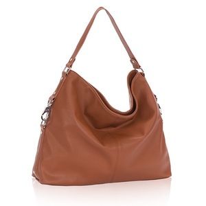 FASHION GAMES purse in COGNAC WOODS PEBBLE