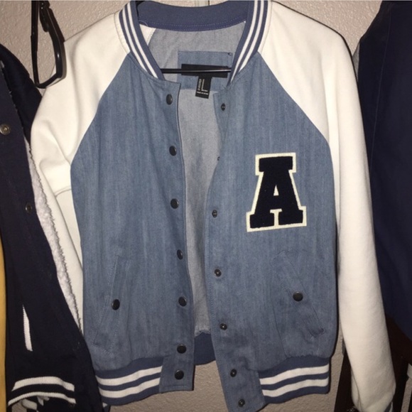 Varsity Denim Jacket.