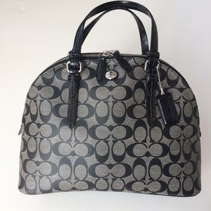 NWOT Coach Peyton Signature Cora Domed Satchel