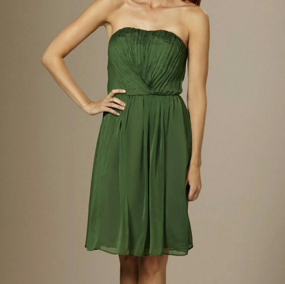 the limited green chiffon dress 12