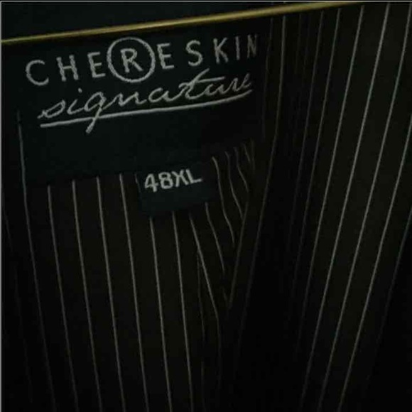 Chereskin Signature Men's Black Trench Coat - Picture 3 of 3