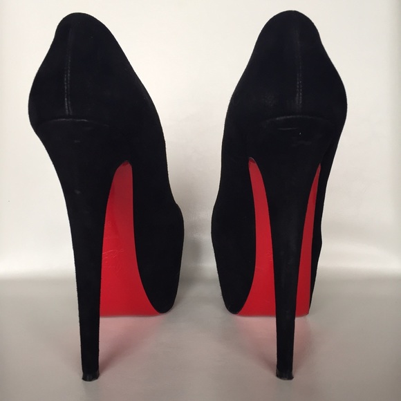 christian louboutin daffodile black suede christian louboutin daffodile black suede