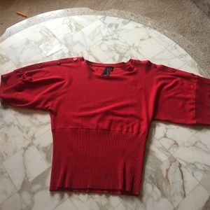 Willi Smith Red Sweater