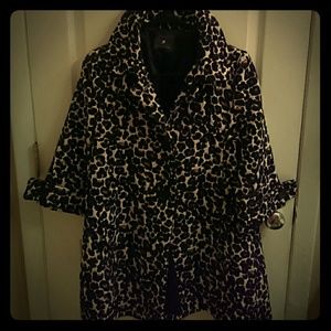 Cheetah Print Peacoat