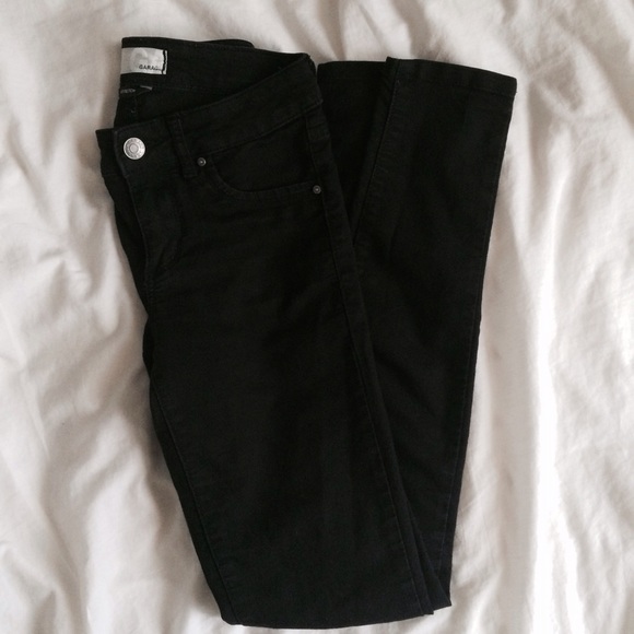 Garage Denim - Garage Black Skinny Jeans
