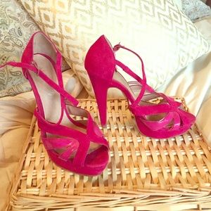 Size 38 Hot Pink Aldo Shoes