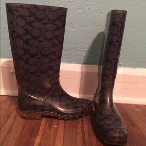 Coach Rain Boots