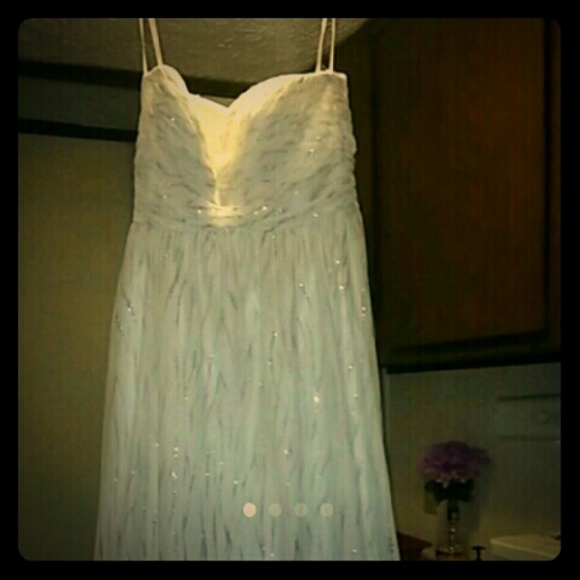 Floor length prom dress