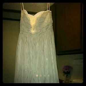 Floor length prom dress