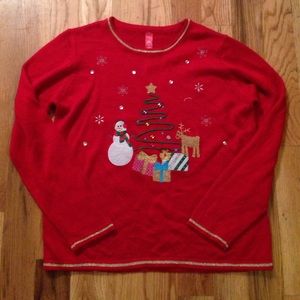 Red Ugly Christmas sweater