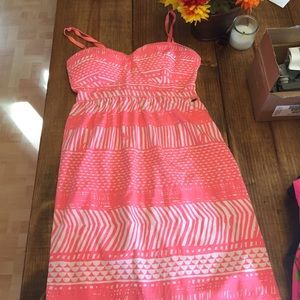 Rocky hot pink dress barely worn